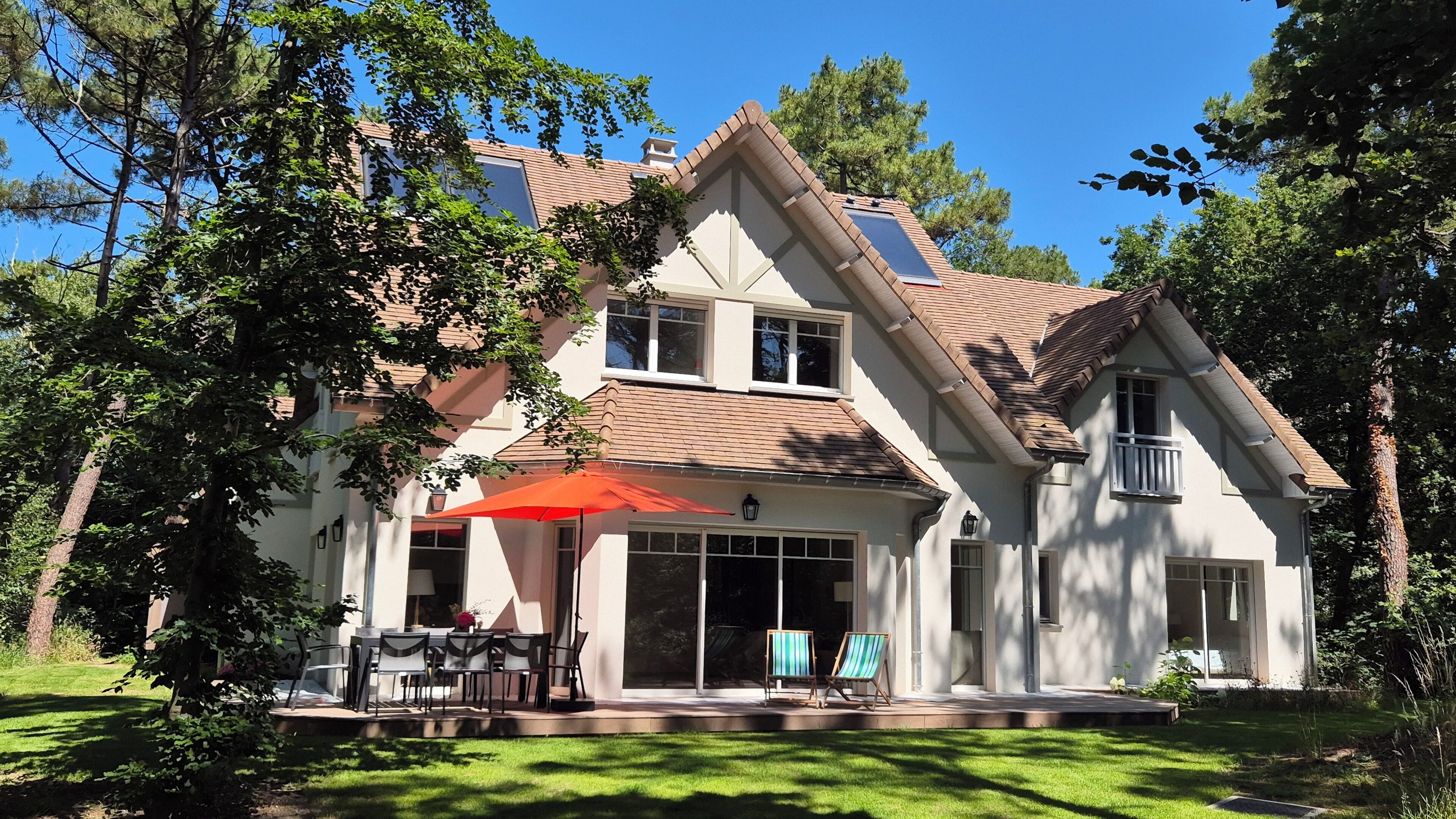 Villa La Forêt, façade sud