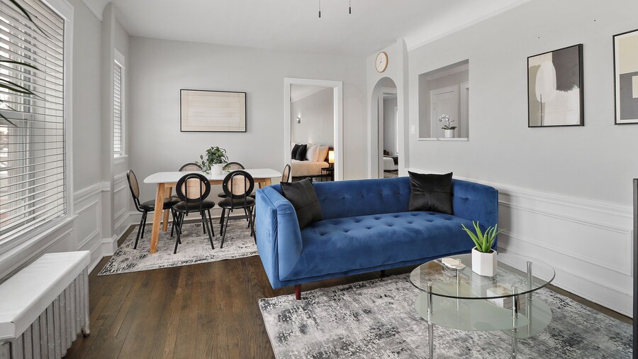 Chic 2BR Apt in Skokie - Elm 3A