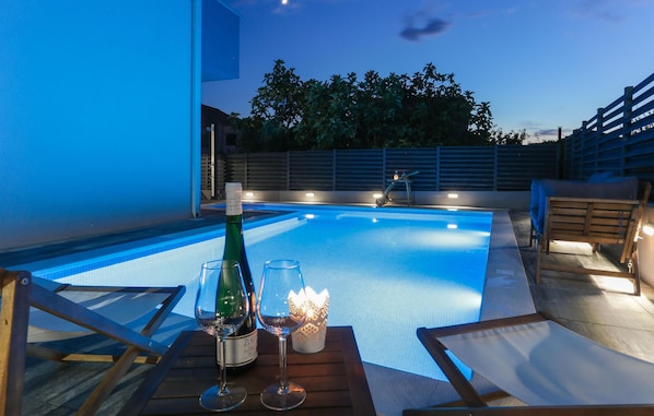 Piscine chauffée
