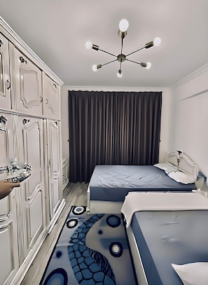 2 quartos, Wi-Fi de cortesia, roupa de cama