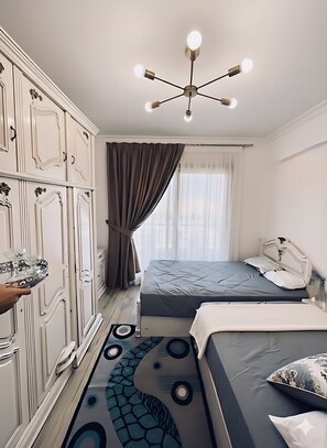 2 bedrooms, free WiFi, bed sheets, wheelchair access