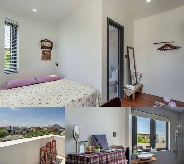 1 habitación, tabla de planchar con plancha, wifi y ropa de cama 