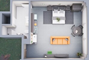 Floor plan - The Lostro (Athens)