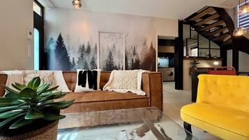 Télévision, cheminée