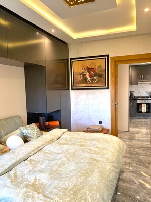 1 chambre, fer et planche à repasser, Wi-Fi, draps fournis