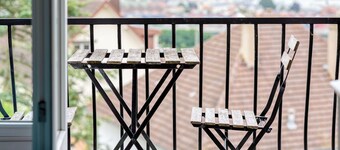 Léon 11, charmant studio avec balcon et vue mer