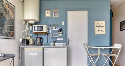 Le Léon 14, Joli studio avec balcon situé à Dieppe