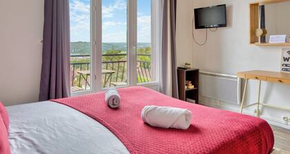 Le Léon 15, charmant studio avec balcon vue mer situé à Dieppe