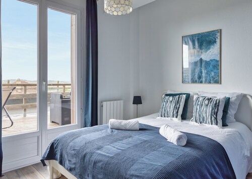 Le Léon Gambetta, appartement avec terrasse vue mer