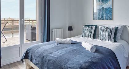 Le Léon Gambetta, appartement avec terrasse vue mer