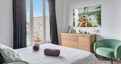 Le Léon Gambetta, appartement avec terrasse vue mer