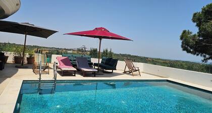 Dar El Bondek villa de compagne Foret jaccuzi swimming pool compagne garden