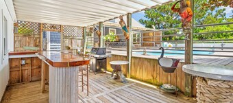 Roanoke Island Retreat *canal front on the sound*pool