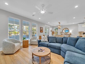 TV, DVD player - Sea Glass~ Luxury Home w/ Private Pool! Sleeps 20! (Santa Rosa Beach)