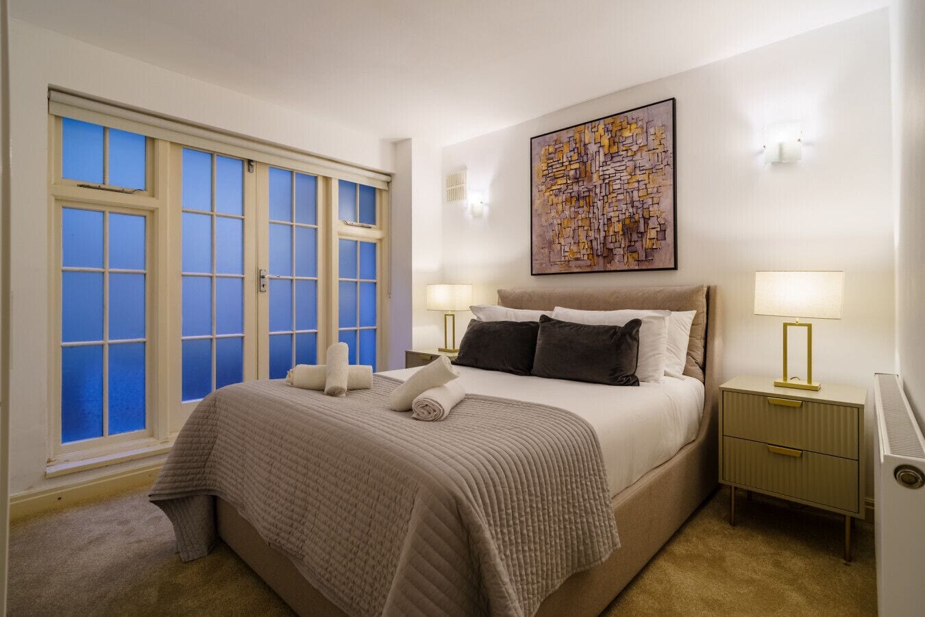 2 bedrooms, iron/ironing board, travel crib, WiFi