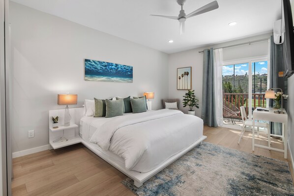 1 habitación, escritorio, wifi gratis y ropa de cama 