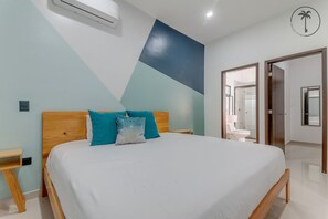 2 makuuhuonetta, silitysrauta/-lauta, ilmainen Wi-Fi