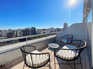 Apartment, 1 Bedroom, Accessible, Smoking | Balcony - Studio Center Gymm Pool U138 (Buenos Aires)