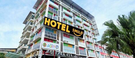 Fassade der Unterkunft