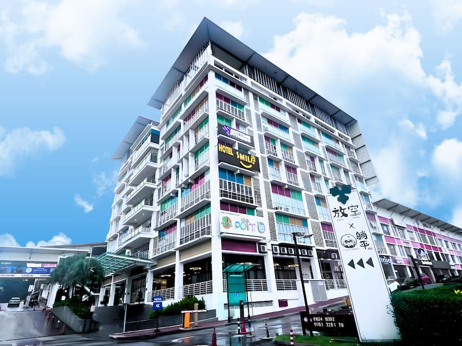 Fachada de la propiedad