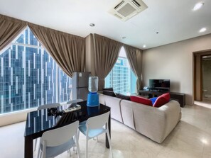 Superior Apartment, 2 Bedrooms, Kitchen, City View | View from room - Lot 163 Fraser Place Luxury Apartments (Kuala Lumpur)