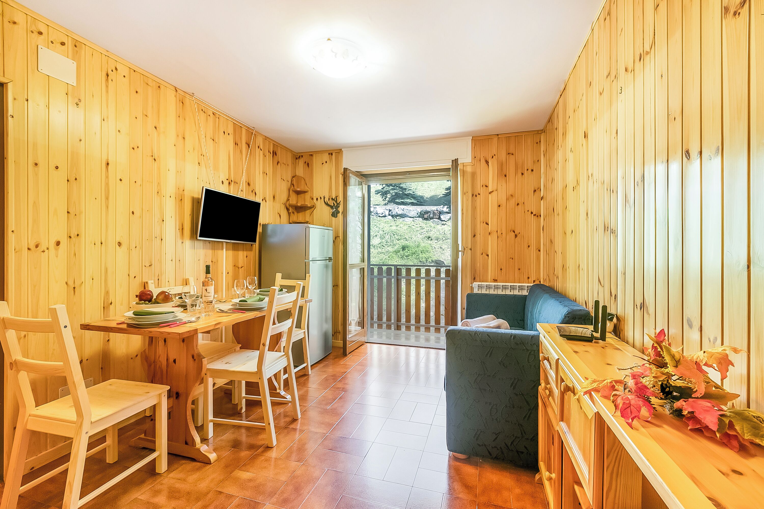 Schlafsofa (Schlafbereich für Studio)