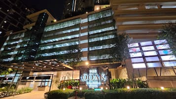 Front of property – evening/night