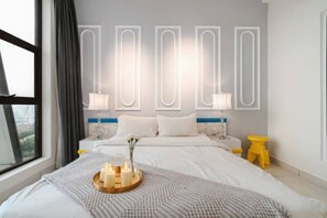 Deluxe Apartment, 1 Bedroom, Kitchen, City View