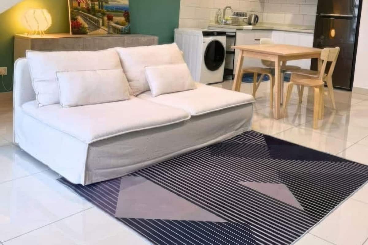 Superior Apartment, 2 Bedrooms, Balcony, City View | Living area | Flat-screen TV, video-game console