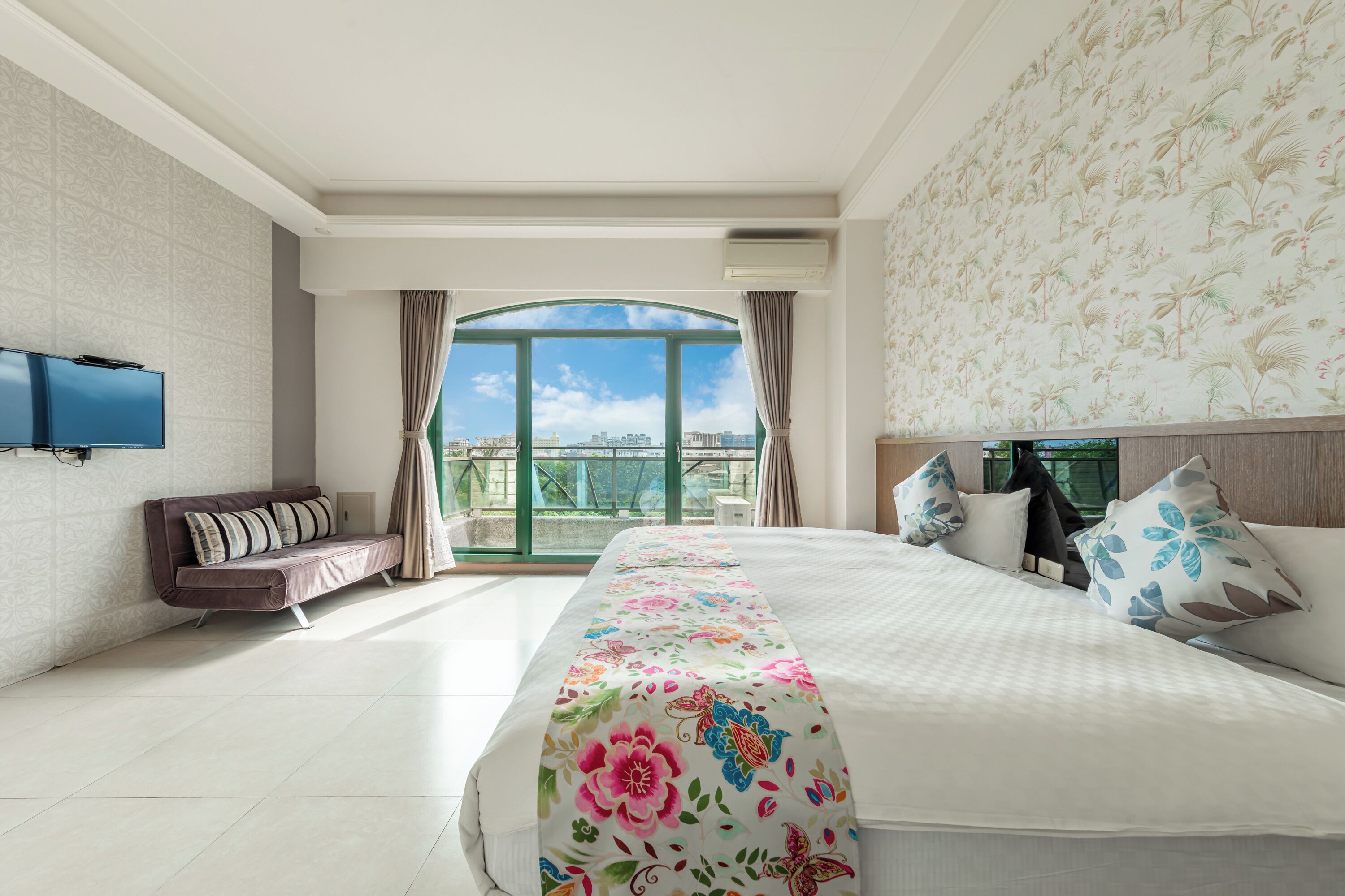 Dobbeltrom, 1 queensize-seng, balkong | Wi-fi (inkludert) og sengetøy