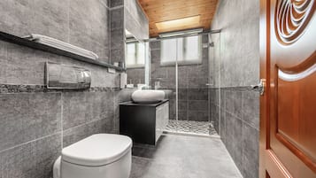 Double Room with Mountain View | Bathroom