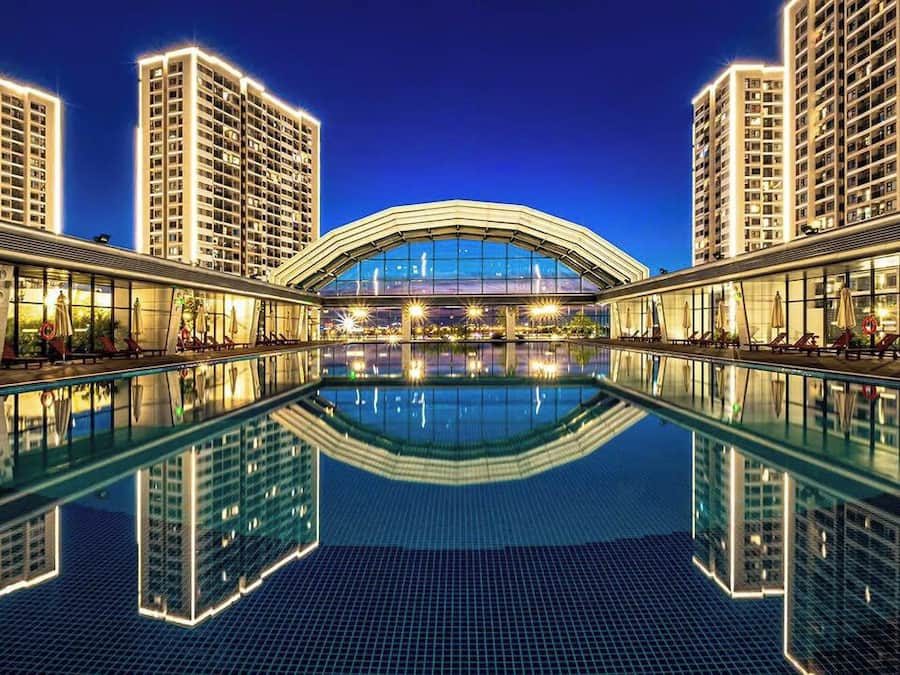 Indoor pool, outdoor pool