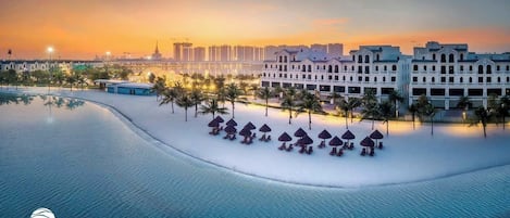 Vista a la playa o al mar