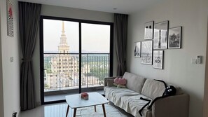 Deluxe appartement | Woonruimte