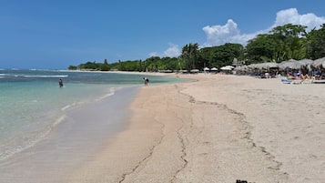Beach nearby, white sand