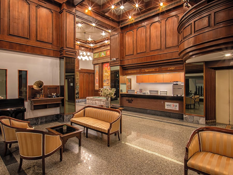 Lobby sitting area