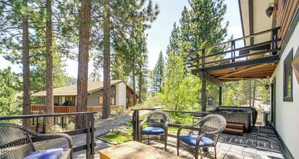Walk to Diamond Peak: Luxe Chalet w/ Mtn-View Deck