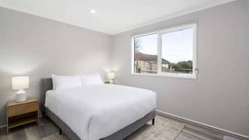 2 chambres, fer et planche Ă repasser, Wi-Fi, draps fournis