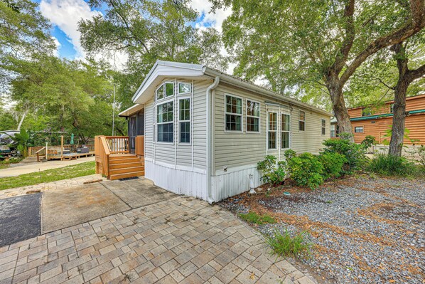 Exterior - Steps to Lake Kerr: Home w/ Pool & Hot Tub Access! (Salt Springs)