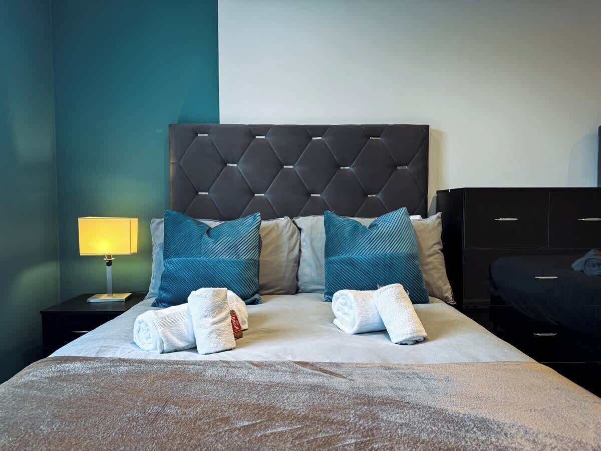 2 bedrooms, iron/ironing board, travel crib, WiFi