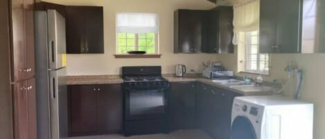 Een oven, een kookplaat