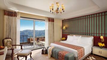 Superior-Zimmer, 1 Queen-Bett (Premium Room) | Bettwäsche aus ägyptischer Baumwolle, hochwertige Bettwaren