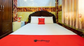 Chambre Standard double | Bureau, accès au Wi-Fi (inclus), literie fournie
