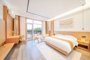 Basic Double Room, Mountain View | Desk, laptop workspace, free WiFi, bed sheets