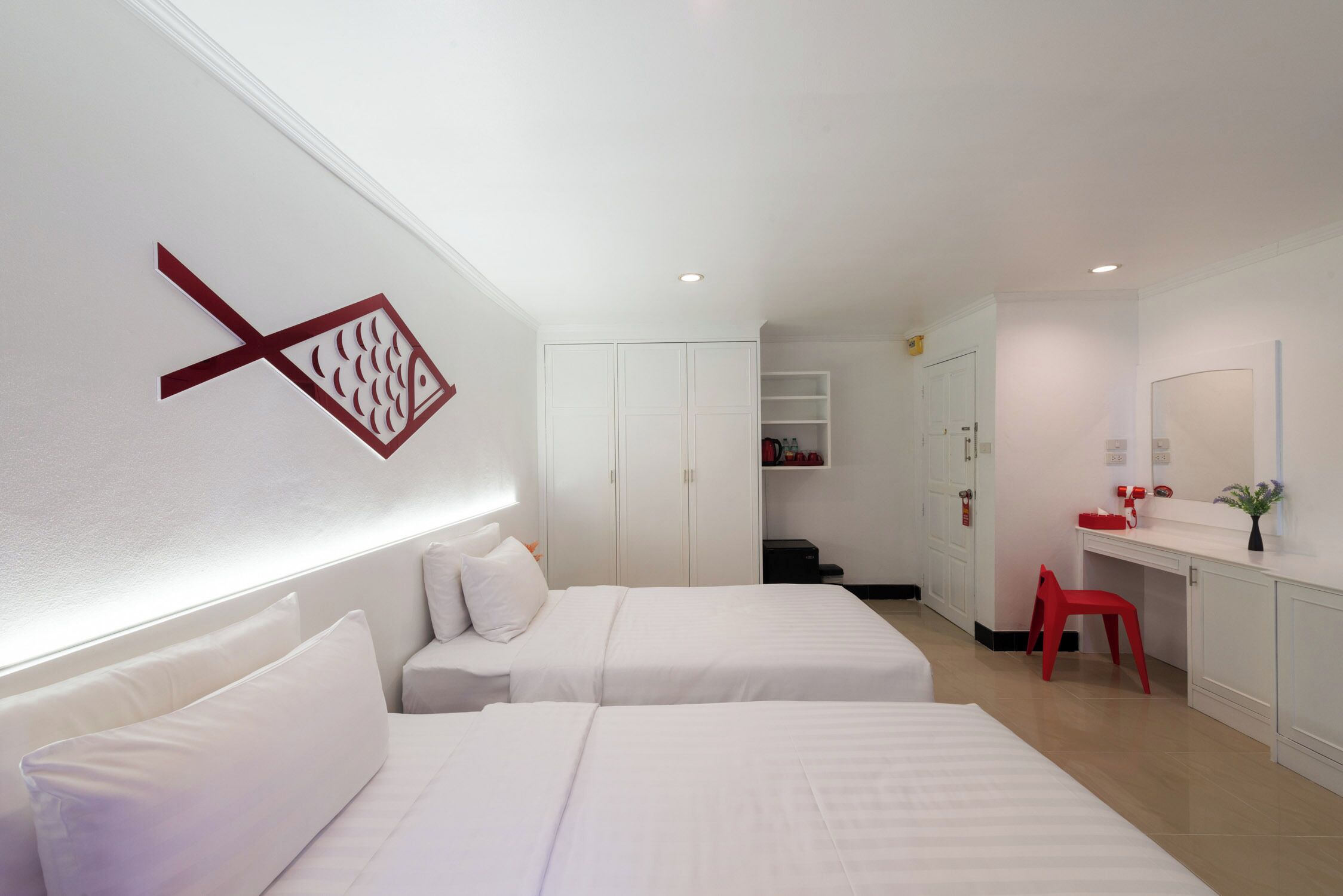 Wifi gratis y ropa de cama