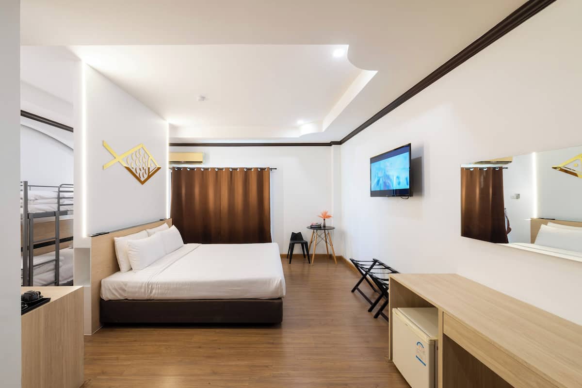 Suite familiare, 2 camere da letto | Wi-Fi gratuito, lenzuola