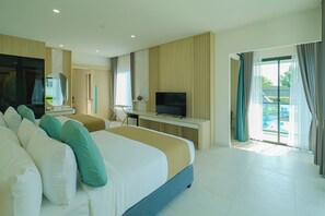 Assa Pool Villa 6 Adults 2 Childs | Ylelliset vuodevaatteet, ilmaiset minibaarituotteet