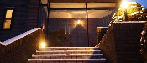 Fassade der Unterkunft