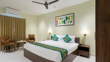 Habitación Deluxe doble | Tabla de planchar con plancha