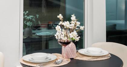 Japandi Style 1BR Escape w EV Charger, Bishop Arts